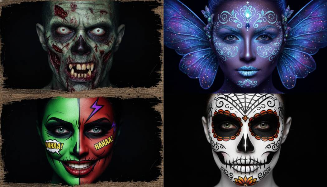  Dịch Vụ Vẽ Mặt Halloween Tại Quận 1. Ảnh 2